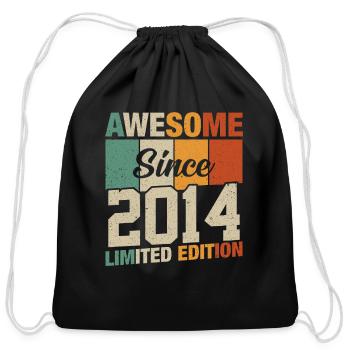 Retro 2014: A Decade in Legend - Cotton Drawstring Bag - black - Front