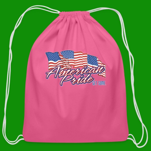 American Pride - Cotton Drawstring Bag