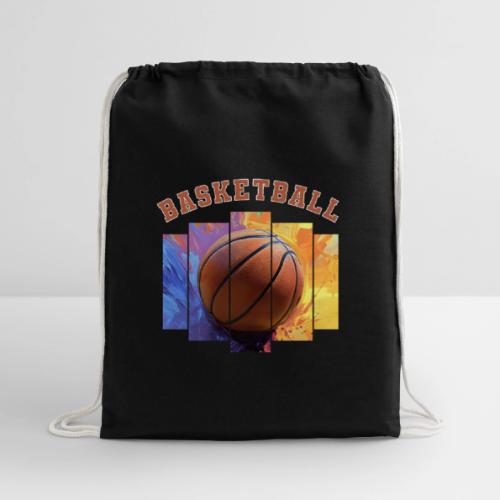 Basketball Pulse - Cotton Drawstring Bag