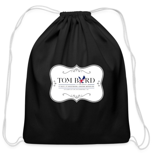 Tom Byrd - At Your Service - Cotton Drawstring Bag