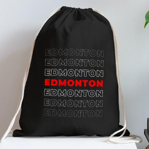 Edmonton Echo - Cotton Drawstring Bag