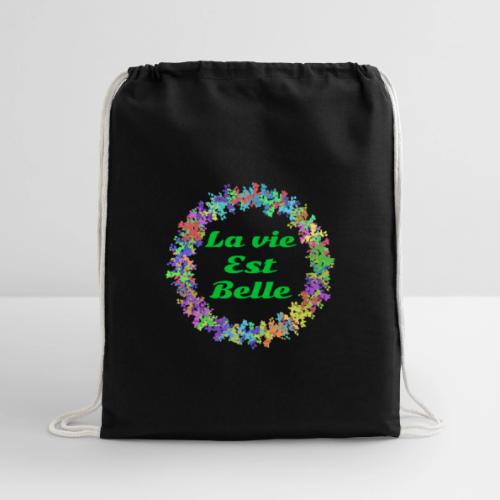 – Positive Attitude - Cotton Drawstring Bag