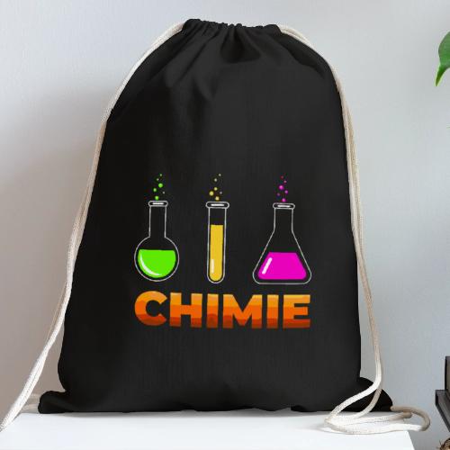 Chemistry: Moving Elements - Cotton Drawstring Bag