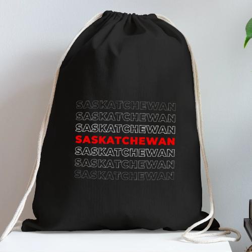 Saskatchewan Style - Cotton Drawstring Bag