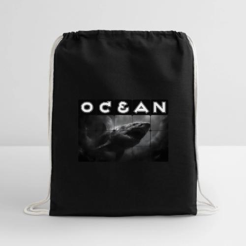 Ocean: Abyssal Terror - Cotton Drawstring Bag