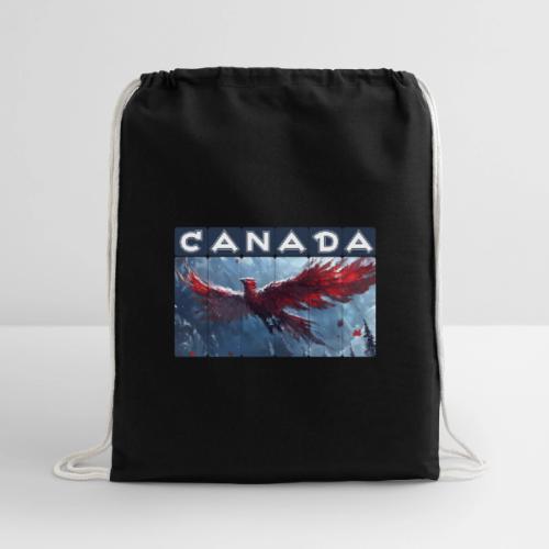Canada Rising - Cotton Drawstring Bag