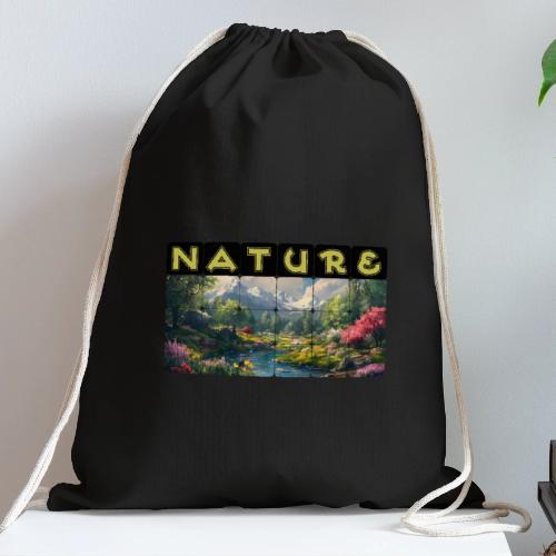 Nature: Spring Awakening - Cotton Drawstring Bag