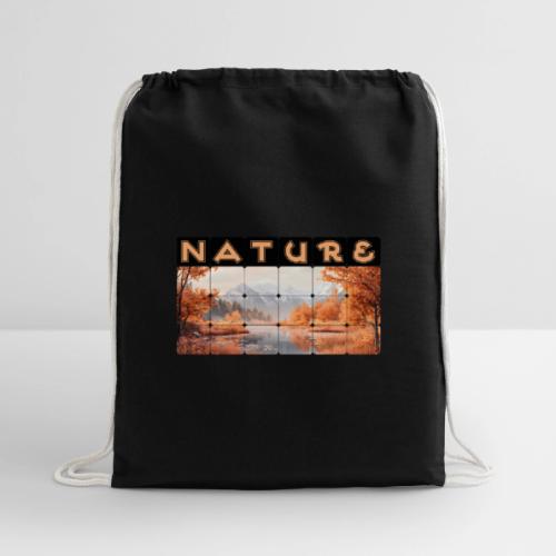 Nature: Autumn Glow - Cotton Drawstring Bag