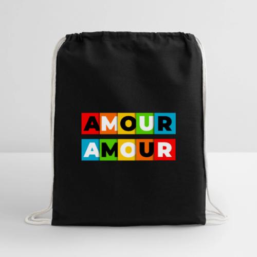 Love in Colour - Cotton Drawstring Bag