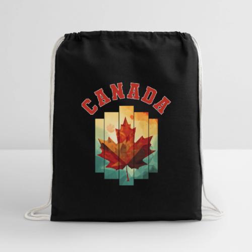 Canada’s Artistic Emblem - Cotton Drawstring Bag