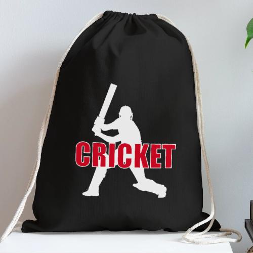 Power Play Cricket - Cotton Drawstring Bag