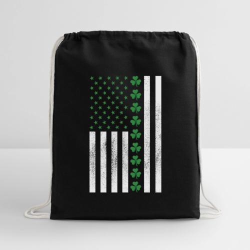 Irish American - Cotton Drawstring Bag