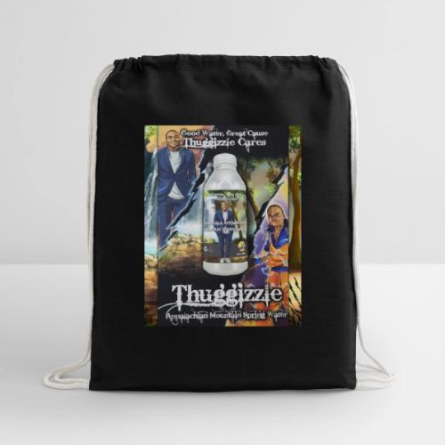 Thuggizzle Appalachian Mountain Spring Water Merch - Cotton Drawstring Bag