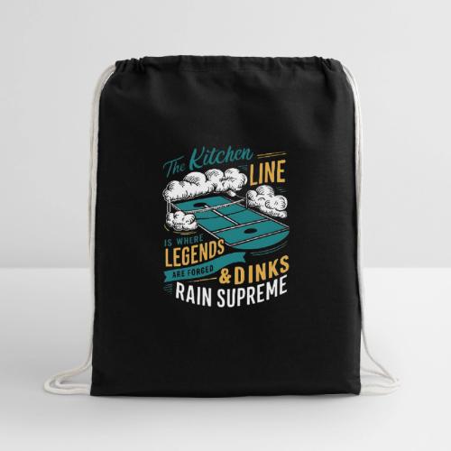 Fear the Dinker: Conquer the Kitchen - Cotton Drawstring Bag