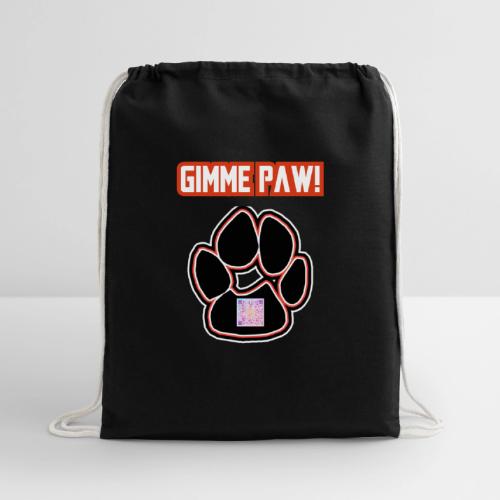 Jack-Jack’s Paw (Proceeds go to ASPCA!) - Cotton Drawstring Bag