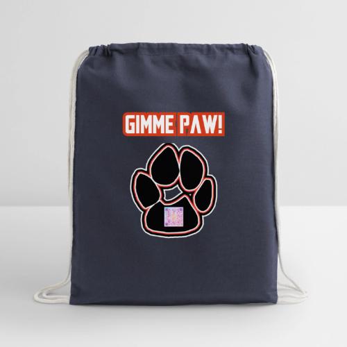 Jack-Jack’s Paw (Proceeds go to ASPCA!) - Cotton Drawstring Bag