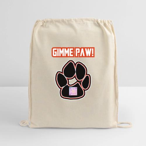 Jack-Jack’s Paw (Proceeds go to ASPCA!) - Cotton Drawstring Bag