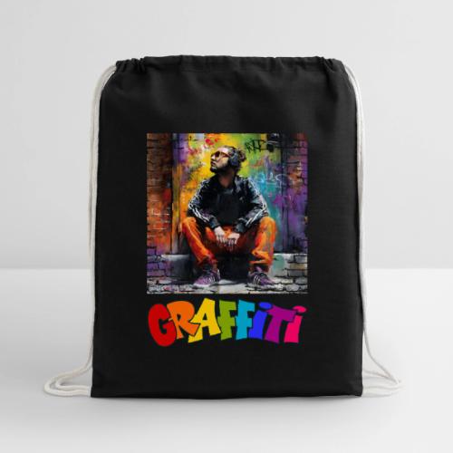 Graffiti: Urban Art - Cotton Drawstring Bag