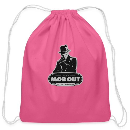 MobOut copy - Cotton Drawstring Bag