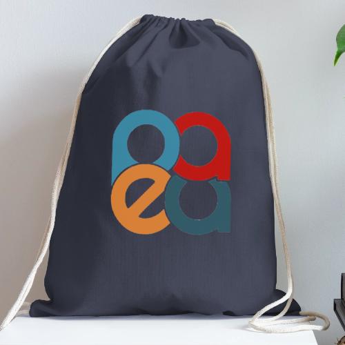logo transparent background - Cotton Drawstring Bag