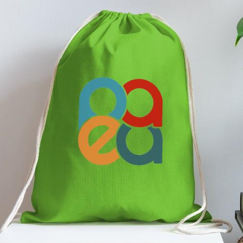 logo transparent background - Cotton Drawstring Bag