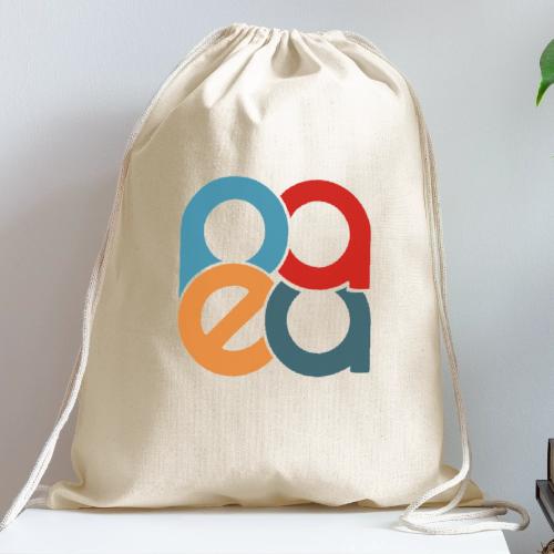 logo transparent background - Cotton Drawstring Bag