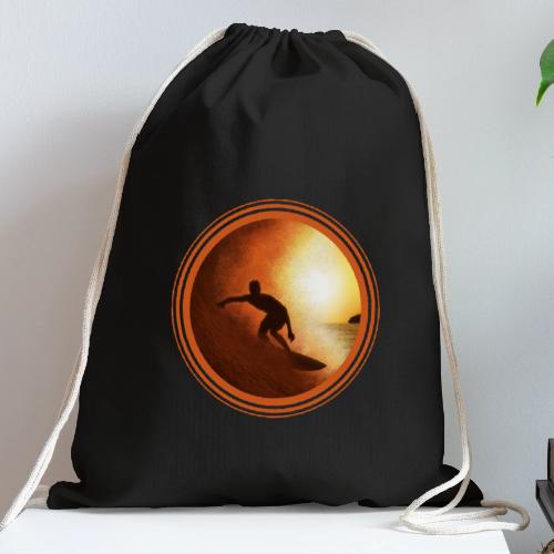 Surfing Vibes - Cotton Drawstring Bag