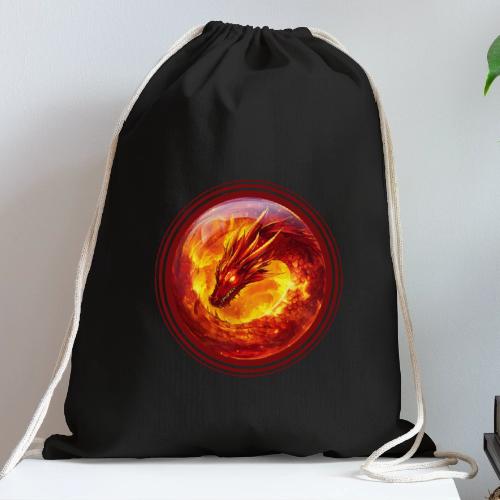 Dragon Blaze - Cotton Drawstring Bag