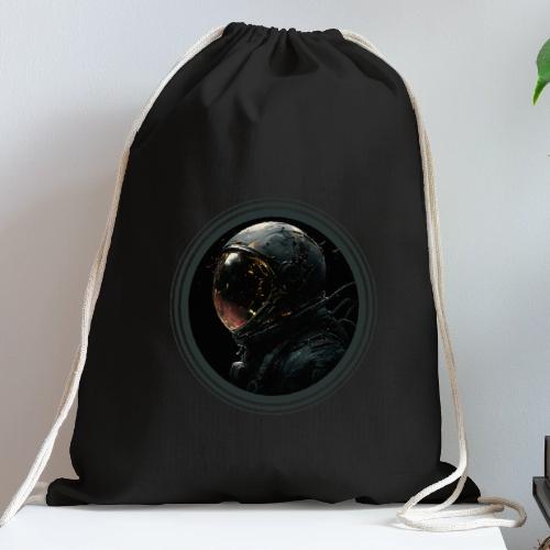 Astronaut: Reach for the stars - Cotton Drawstring Bag