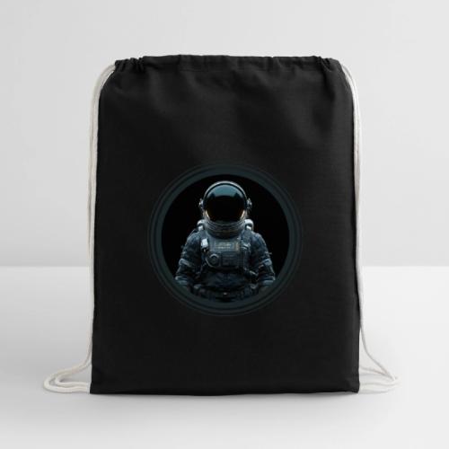 Astronaut: Blast off in style! - Cotton Drawstring Bag