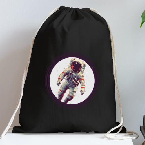 Astronaut: From Earth to the cosmos - Cotton Drawstring Bag