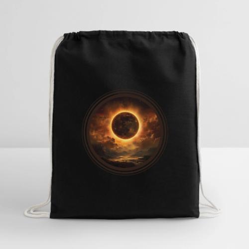 Eclipse Canvas - Cotton Drawstring Bag