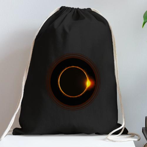 Solar Eclipse - Cotton Drawstring Bag