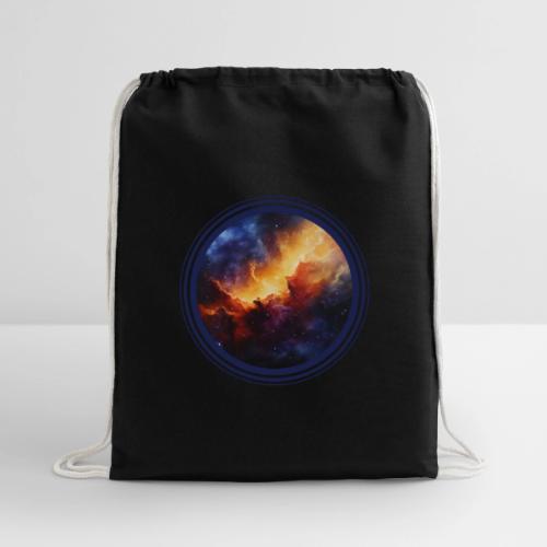 Nebula Dreams - Cotton Drawstring Bag