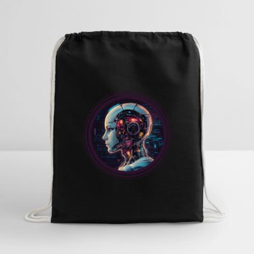 Artificial Intelligence (AI): The Future Circuit - Cotton Drawstring Bag