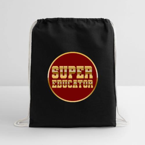 Super Educator - Cotton Drawstring Bag