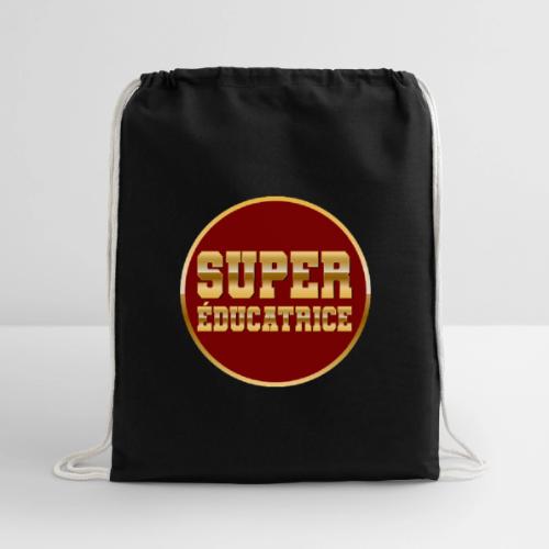 Super educator - Cotton Drawstring Bag