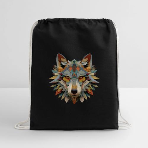 Spectrum Wolf Vision - Cotton Drawstring Bag