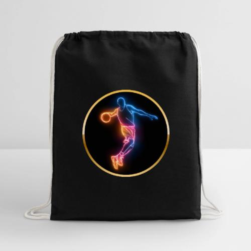 Basketball: Slam Dunk Afterglow - Cotton Drawstring Bag