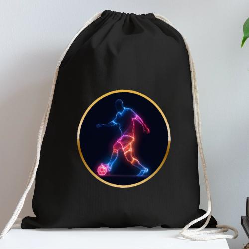 Soccer: Electric Kick Ring - Cotton Drawstring Bag
