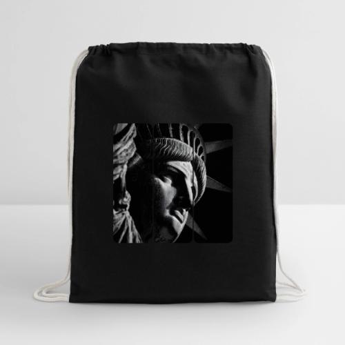 USA: Shadow of Liberty - Cotton Drawstring Bag