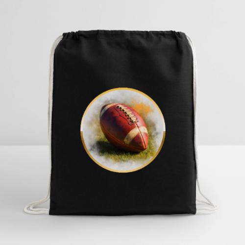 American Football: Heart of the Gridiron - Cotton Drawstring Bag