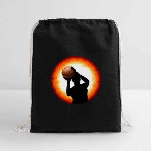 Basketball: The Art of the Shot - Cotton Drawstring Bag