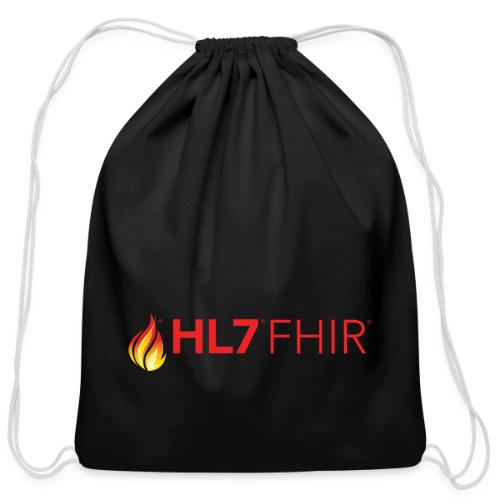 HL7 FHIR Logo - Cotton Drawstring Bag