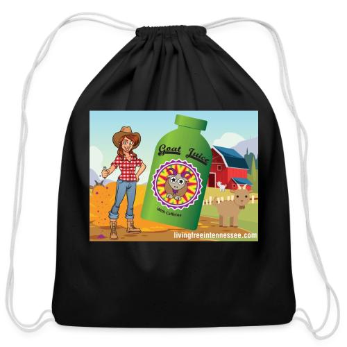 Nicole Sauce's Goat Juice - Cotton Drawstring Bag