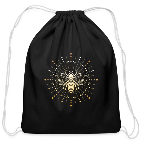 Bee Honey Summer - Cotton Drawstring Bag