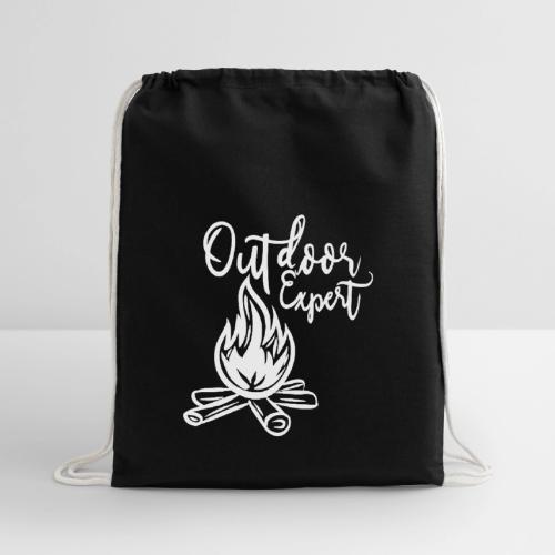 outdoor expert - Cotton Drawstring Bag