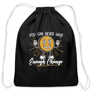 Waiter Waitress Bartender Mixologist Bartending 11 - Cotton Drawstring Bag - black - Front