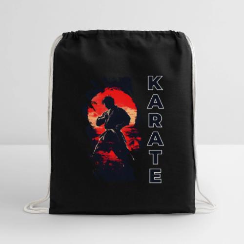 Karate: the art of self-mastery - Cotton Drawstring Bag