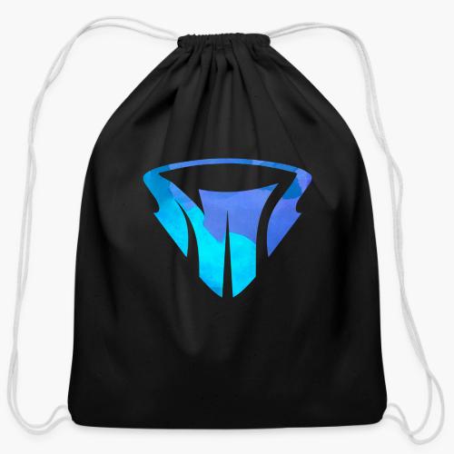 Blue Logo - Cotton Drawstring Bag